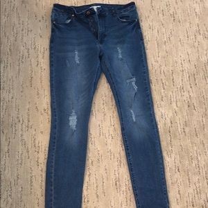 Distressed Jeans